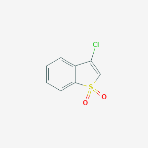 molecular formula C8H5ClO2S B184274 3-Chloro-1-benzothiophene 1,1-dioxide CAS No. 21211-29-0