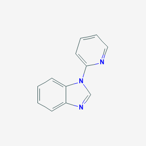 molecular formula C12H9N3 B184280 1-(2-pyridinyl)-1H-benzimidazole CAS No. 25660-37-1