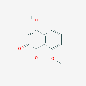 4-Hydroxy-8-methoxynaphthalene-1,2-dione