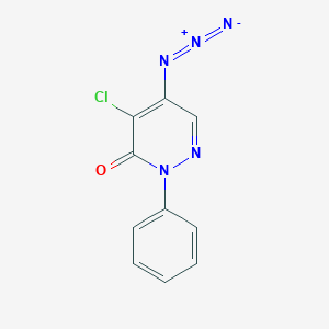 5-azido-4-chloro-2-phenyl-3(2H)-pyridazinone