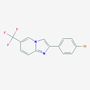 2-(4-Bromophenyl)-6-(trifluoromethyl)imidazo[1,2-a]pyridine
