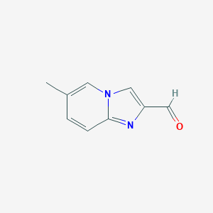 molecular formula C9H8N2O B184317 6-Methylimidazo[1,2-a]pyridine-2-carbaldehyde CAS No. 202348-55-8