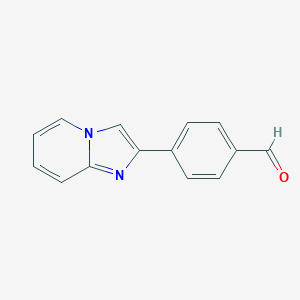 B184325 4-Imidazo[1,2-a]pyridin-2-ylbenzaldehyde CAS No. 118000-48-9