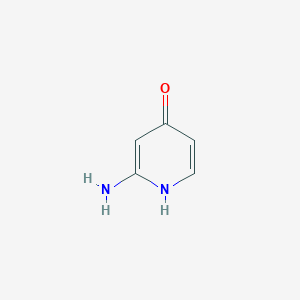 molecular formula C5H6N2O B184335 2-氨基-4-羟基吡啶 CAS No. 33631-05-9