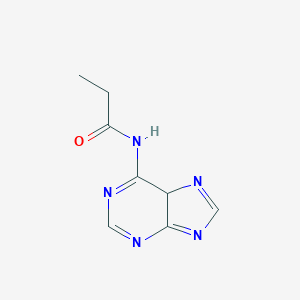 molecular formula C8H9N5O B184337 N-(5H-purin-6-yl)propanamide CAS No. 37385-05-0