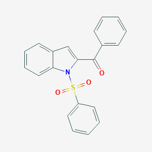 [1-(Benzenesulfonyl)indol-2-yl]-phenylmethanone
