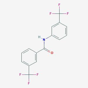 3-(trifluoromethyl)-N-[3-(trifluoromethyl)phenyl]benzamide