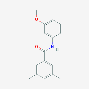 N-(3-methoxyphenyl)-3,5-dimethylbenzamide