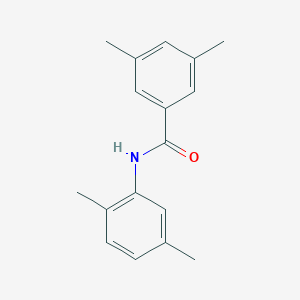 molecular formula C17H19NO B184365 N-(2,5-dimethylphenyl)-3,5-dimethylbenzamide CAS No. 724429-79-2
