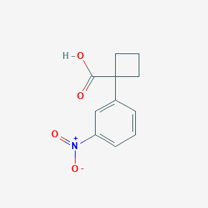 1-(3-Nitrophenyl)cyclobutanecarboxylic acid