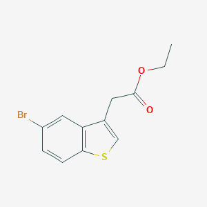 Ethyl 2-(5-bromobenzo[B]thiophen-3-YL)acetate