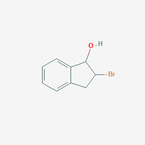 molecular formula C9H9BrO B184377 2-Bromo-1-indanol CAS No. 5400-80-6