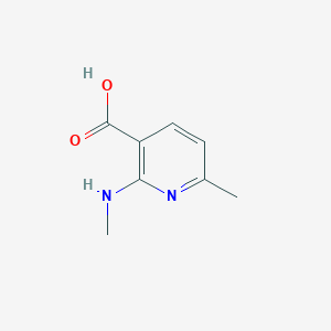 6-Methyl-2-(methylamino)nicotinic acid