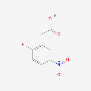 molecular formula C8H6FNO4 B184392 2-Fluoro-5-nitrophenylacetic acid CAS No. 195609-18-8