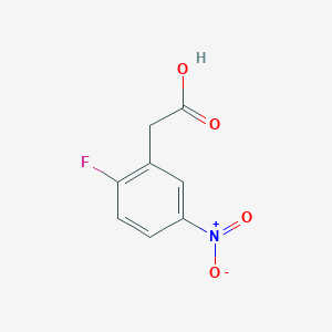 molecular formula C8H6FNO4 B184392 2-氟-5-硝基苯乙酸 CAS No. 195609-18-8