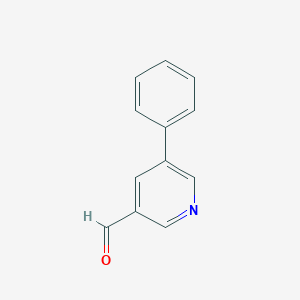 molecular formula C12H9NO B184396 5-苯基烟酰醛 CAS No. 113118-84-6
