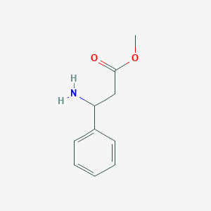 molecular formula C10H13NO2 B184406 Methyl 3-amino-3-phenylpropanoate CAS No. 14898-52-3