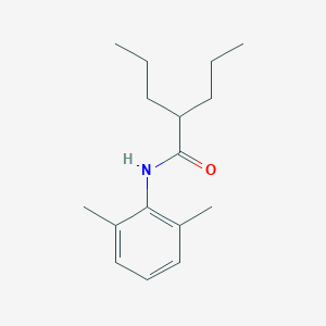 molecular formula C16H25NO B184409 N-(2,6-dimethylphenyl)-2-propylpentanamide CAS No. 4344-68-7