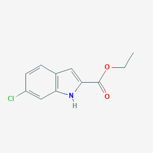 molecular formula C11H10ClNO2 B184412 Ethyl 6-Chloroindole-2-carboxylate CAS No. 27034-51-1