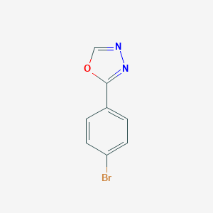 molecular formula C8H5BrN2O B184417 2-(4-溴苯基)-1,3,4-噁二唑 CAS No. 41420-90-0