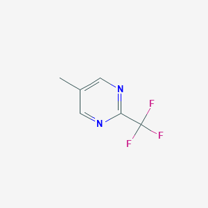 molecular formula C6H5F3N2 B184419 5-Methyl-2-(trifluoromethyl)pyrimidine CAS No. 198404-31-8