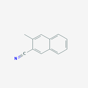 molecular formula C12H9N B184423 3-Methylnaphthalene-2-carbonitrile CAS No. 174141-05-0