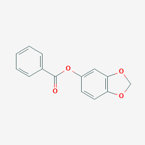 molecular formula C14H10O4 B184424 Sesamol benzoate CAS No. 16386-46-2