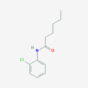 molecular formula C12H16ClNO B184426 N-(2-chlorophenyl)hexanamide CAS No. 21257-67-0