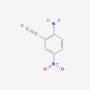 molecular formula C8H6N2O2 B184435 2-Ethynyl-4-nitroaniline CAS No. 125600-42-2