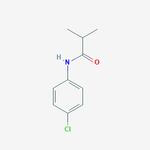 molecular formula C10H12ClNO B184437 N-(4-chlorophenyl)-2-methylpropanamide CAS No. 7160-05-6