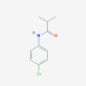 molecular formula C10H12ClNO B184437 N-(4-氯苯基)-2-甲基丙酰胺 CAS No. 7160-05-6