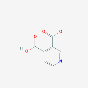 molecular formula C8H7NO4 B184438 3-(Methoxycarbonyl)isonicotinic acid CAS No. 24202-79-7