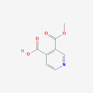 molecular formula C8H7NO4 B184438 3-Methoxycarbonylpyridine-4-carboxylic acid CAS No. 24202-79-7