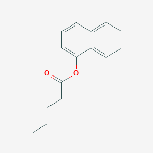 molecular formula C15H16O2 B184439 1-Naphthyl valerate CAS No. 4298-98-0