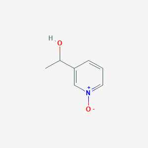 molecular formula C7H9NO2 B184442 3-Pyridinemethanol, alpha-methyl-, 1-oxide CAS No. 4319-52-2