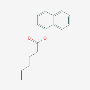 molecular formula C16H18O2 B184446 1-Naphthyl hexanoate CAS No. 28749-24-8