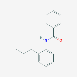molecular formula C17H19NO B184451 N-(2-sec-butylphenyl)benzamide CAS No. 637307-72-3