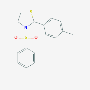 2-(4-Methylphenyl)-3-[(4-methylphenyl)sulfonyl]-1,3-thiazolidine