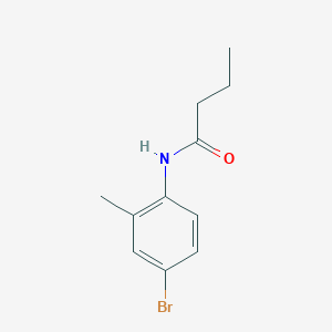 N-(4-bromo-2-methylphenyl)butanamide