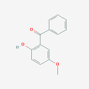 molecular formula C14H12O3 B184461 2-benzoyl-4-methoxyphenol CAS No. 14770-96-8