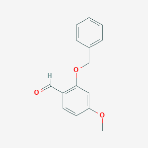 molecular formula C15H14O3 B184467 2-(Benzyloxy)-4-methoxybenzaldehyde CAS No. 32884-23-4