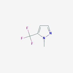 molecular formula C5H5F3N2 B184470 1-methyl-5-(trifluoromethyl)-1H-pyrazole CAS No. 153085-15-5