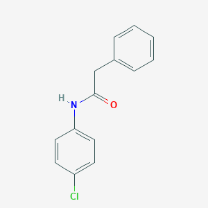 molecular formula C14H12ClNO B184476 N-(4-chlorophenyl)-2-phenylacetamide CAS No. 2990-06-9
