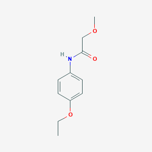 molecular formula C11H15NO3 B184478 N-(4-ethoxyphenyl)-2-methoxyacetamide CAS No. 537-82-6