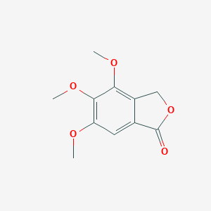 molecular formula C11H12O5 B184483 4,5,6-trimethoxy-2-benzofuran-1(3H)-one CAS No. 4087-80-3