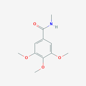 molecular formula C11H15NO4 B184489 3,4,5-trimethoxy-N-methylbenzamide CAS No. 55100-33-9