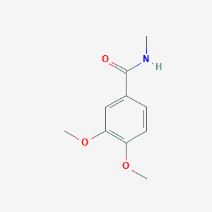 molecular formula C10H13NO3 B184491 3,4-dimethoxy-N-methylbenzamide CAS No. 60028-86-6