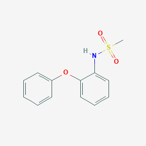 molecular formula C13H13NO3S B184492 N-(2-phenoxyphenyl)methanesulfonamide CAS No. 51765-51-6