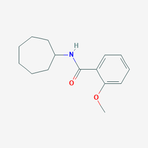 molecular formula C15H21NO2 B184494 N-cycloheptyl-2-methoxybenzamide CAS No. 543718-73-6