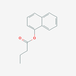 molecular formula C14H14O2 B184499 1-Naphthyl butyrate CAS No. 3121-70-8